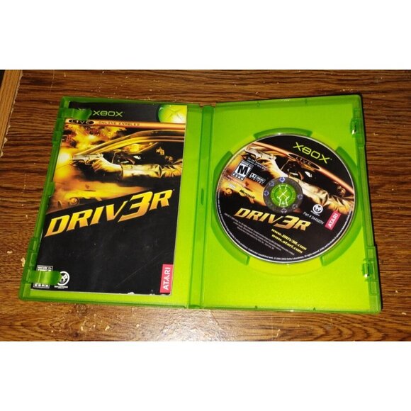 Driv3r (Microsoft Xbox, 2004) Driver 3 Complete with Manual - Picture 2 of 3
